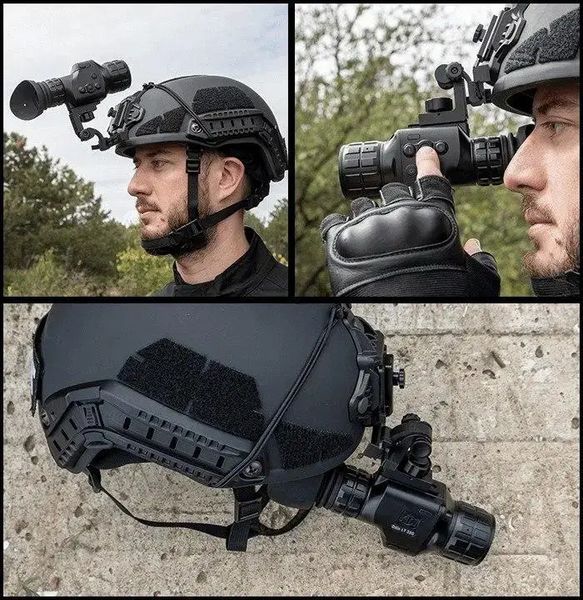 Тактический тепловизионный монокуляр ATN ODIN LT 320 2-4X на шлем 1794883887 фото