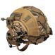 Шолом тактичний Fast Helmet NIJ IIIA + Навушники Earmor M32 MOD3 з чебурашкою +&nbsp;ліхтарик + кавер 020S1 фото 6