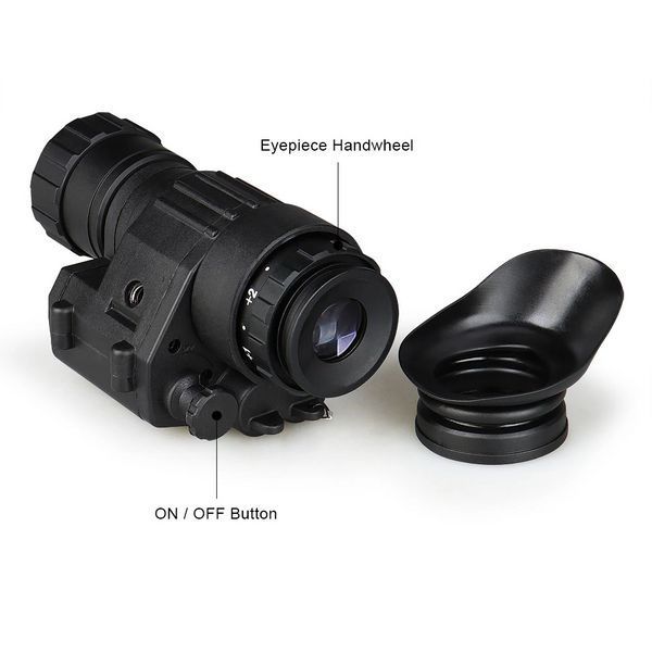 Прибор ночного видения Night Vision PVS-14 4х (до 400м) с креплениями на шлем 1845874692 фото