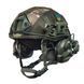 Шолом тактичний Fast TEAM WENDY Helmet NIJ IIIA + Навушники Earmor M31 MOD3 з чебурашкою +&nbsp;ліхтарик + кавер 024S1 фото 1