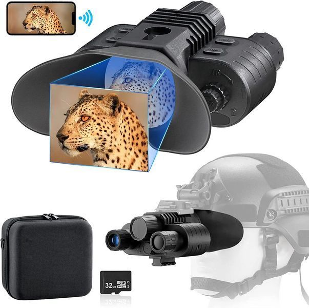 Прибор ночного видения NV-880 8x16MP 1080P HD WiFi 850nm (до 600м в темноте) + крепление FMA L4G2 (пластик) 2178744797 фото