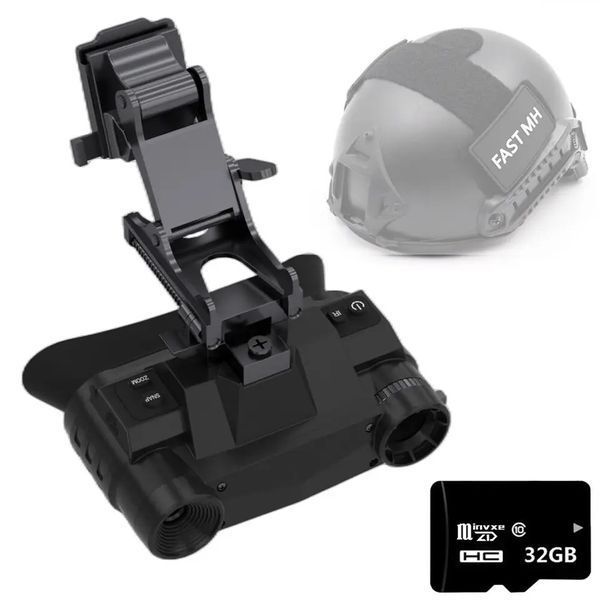 Прилад нічного бачення NVG G1 + кріплення на шолом Bracket + кріплення на голову (940nm) 1857286449 фото