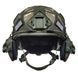 Шлем тактический Fast Helmet NIJ IIIA + Наушники Walkers Razor Slim с чебурашкой + кавер мультикам 028S1 фото 4