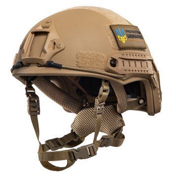 Шолом тактичний Fast TEAM WENDY Helmet NIJ IIIA Coyote 011S1 фото