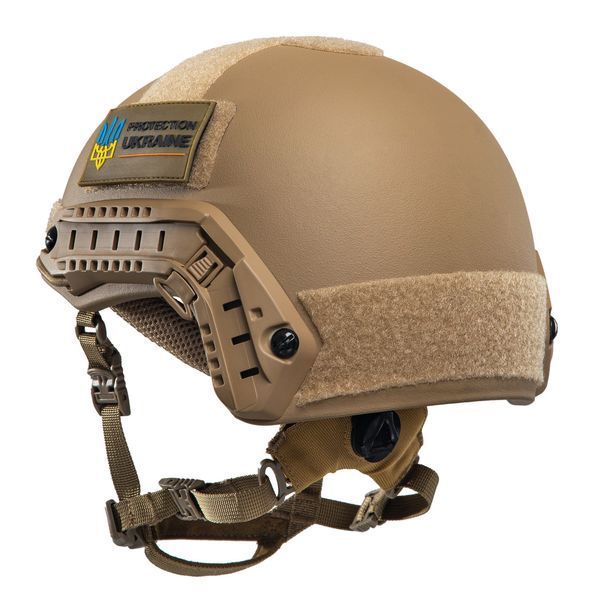 Шолом тактичний Fast TEAM WENDY Helmet NIJ IIIA Coyote 011S1 фото