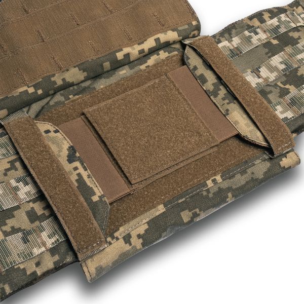 Плитоноска RAPTOR VORTEX Пиксель с быстрым сбросом. MOLLE 9 подсумков 101-2 фото