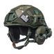 Шлем тактический Fast Helmet NIJ IIIA + Наушники Walkers Razor Slim с чебурашкой + фонарик + кавер 029S1 фото 1