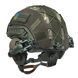 Шлем тактический Fast TEAM WENDY Helmet NIJ IIIA + Наушники Walkers Razor Slim с чебурашкой + кавер мультикам 031S1 фото 6
