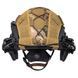 Шлем тактический Fast TEAM WENDY Helmet NIJ IIIA + Наушники Walkers Razor Slim с чебурашкой + фонарик + кавер 032S1 фото 7