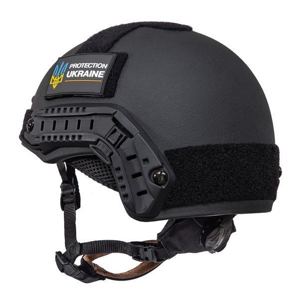 Шлем тактический Fast TEAM WENDY&nbsp;Helmet NIJ IIIA Black 033S1 фото