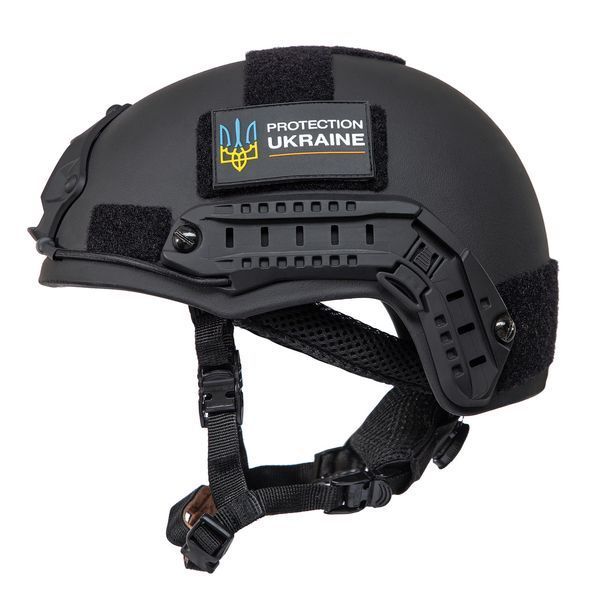 Шлем тактический Fast TEAM WENDY&nbsp;Helmet NIJ IIIA Black 033S1 фото