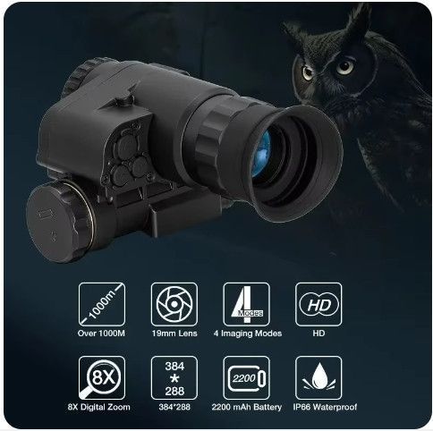 Прибор ночного видения NVG 10 Night Vision + крепление + шлем 2367964766 фото