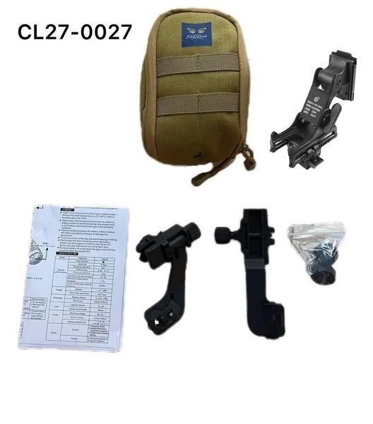 Тактический монокуляр ночного видения СL27-0027 Night Vision (до 400м) + крепление рог на шлем 1894294670 фото