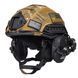 Шлем тактический Fast TEAM WENDY Helmet NIJ IIIA + Наушники Walkers Razor Slim с чебурашкой + кавер 035S1 фото 1