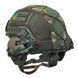 Шлем тактический Fast TEAM WENDY Helmet NIJ IIIA + Наушники Walkers Razor Slim с чебурашкой + кавер пиксель 037S1 фото 5