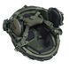 Шлем тактический Fast TEAM WENDY Helmet NIJ IIIA + Наушники Walkers Razor Slim с чебурашкой + кавер пиксель 037S1 фото 3