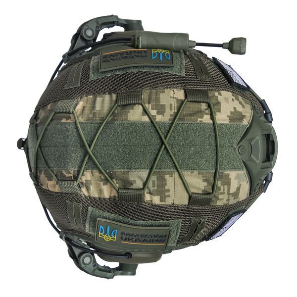 Шолом тактичний Fast TEAM WENDY Helmet NIJ IIIA + Навушники Walkers Razor Slim з чебурашкою +&nbsp;ліхтарик + кавер 038S1 фото