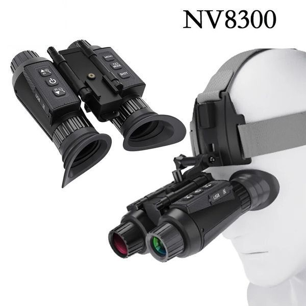 Тактичний бінокль нічного бачення NV8300 Super Light HD 36MP 3D 4K (до 500м) 1980480294 фото
