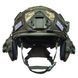 Шолом тактичний Fast TEAM WENDY Helmet NIJ IIIA + Навушники Walkers Razor Slim з чебурашкою +&nbsp;ліхтарик + кавер 038S1 фото 7