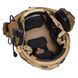 Шолом тактичний Fast Helmet NIJ IIIA + Навушники Earmor M32 MOD3 з чебурашкою + кавер 019XL2 фото 3