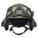 Шлем тактический Fast Helmet NIJ IIIA + Наушники Walkers Razor Slim с чебурашкой + фонарик + кавер 039S1 фото 7
