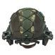 Шлем тактический Fast Helmet NIJ IIIA + Наушники Walkers Razor Slim с чебурашкой + кавер пиксель 040S1 фото 8