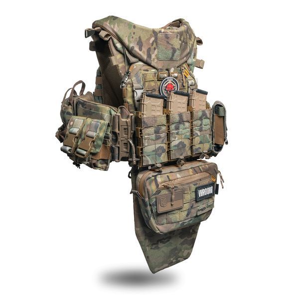 Бронежилет 6 класса "Ghost Gen4 V4+" с баллистической защитой 2 класса, системой быстрого сброса + 9 итогов, цвет мультикам 2206351645 фото