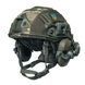 Шлем тактический Fast TEAM WENDY Helmet NIJ IIIA + Наушники Walkers Razor Slim с чебурашкой + фонарик + кавер 041 фото 2