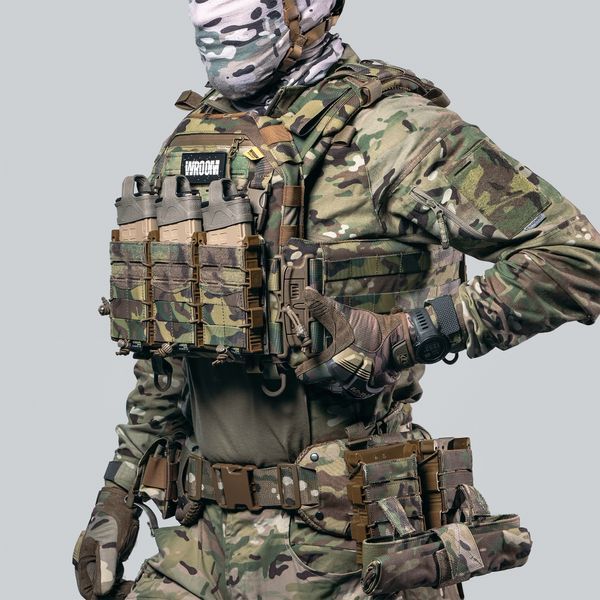 Бронежилет 6 класса &laquo;Ghost Gen4 V1+&raquo; с баллистической защитой 2 класса, системой быстрого сброса + 3 итога, цвет мультикам 2206409666 фото