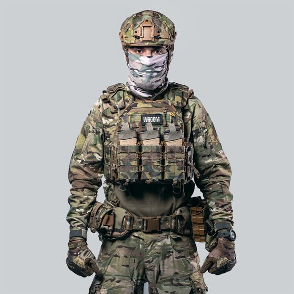 Бронежилет 6 класса &laquo;Ghost Gen4 V1+&raquo; с баллистической защитой 2 класса, системой быстрого сброса + 3 итога, цвет мультикам 2206409666 фото