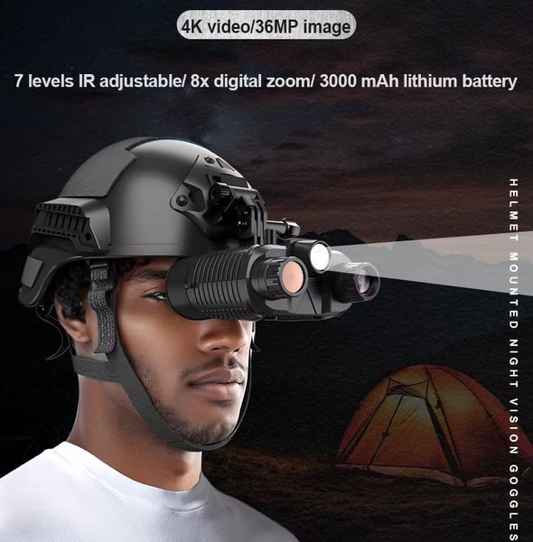 Цифровой бинокль ночного видения NV8161 (до 400м в темноте) 1080P HD 8X с креплением FMA L4G24 и картой 128Гб 2413015406 фото