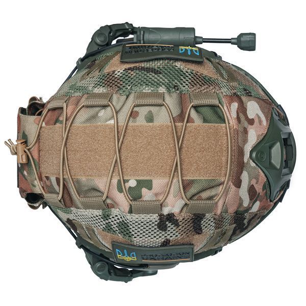 Шолом тактичний Fast TEAM WENDY Helmet NIJ IIIA + Навушники Walkers Razor Slim з чебурашкою +&nbsp;ліхтарик + кавер 042 фото