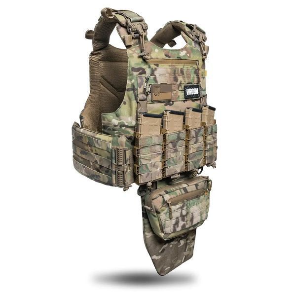 Бронежилет 6 класса OTAMAN GEN4 V3+ с увеличенной площадью защиты, цвет мультикам. 9060 фото