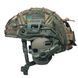 Шолом тактичний Fast TEAM WENDY Helmet NIJ IIIA + Навушники Walkers Razor Slim з чебурашкою +&nbsp;ліхтарик + кавер 042 фото 1