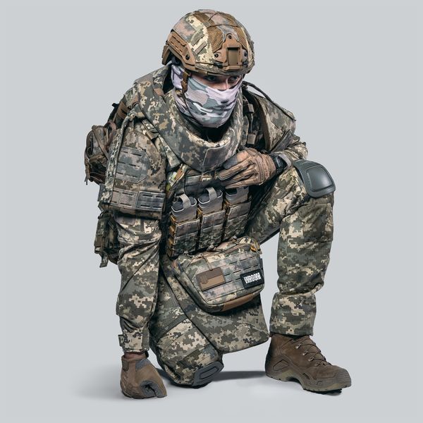 Бронежилет 6 класса "Ghost Gen4 V5+" с баллистической защитой 2 класса, системой быстрого сброса + 9 итогов, цвет пиксель 2235863457 фото