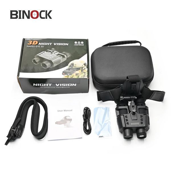 Бинокулярный прибор ночного видения с креплением на голову Binock NV8000 3D Gen2 с видео и фото (до 400м) 2059325275 фото