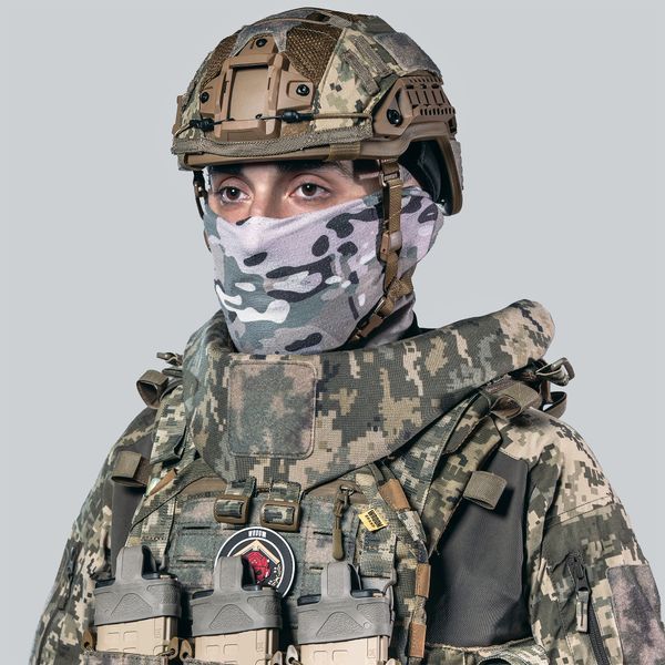 Бронежилет 6 класу "Ghost Gen4 V4" з балістичним захистом 1 класу, системою швидкого скидання + 9 підсумків, колір піксель 2236174061 фото