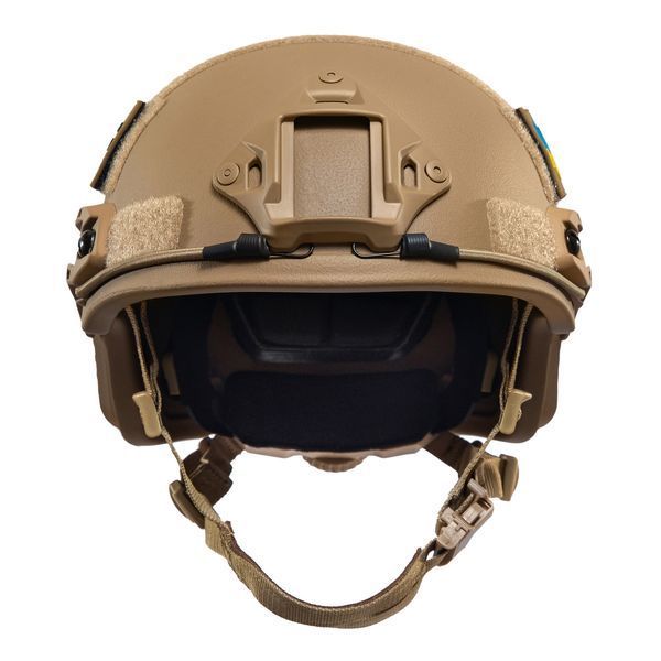Шолом тактичний Fast Helmet NIJ IIIA балістичний кевларовий Койот 002S1 фото