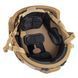 Шолом тактичний Fast Helmet NIJ IIIA балістичний кевларовий Койот 002S1 фото 3