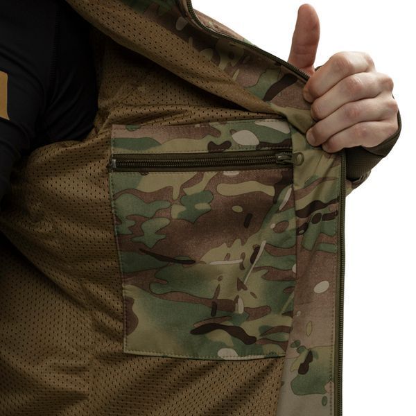 Куртка тактическая демисезон Soft Shell LVL 5. Multicam S Hunter_SH_mk001 фото