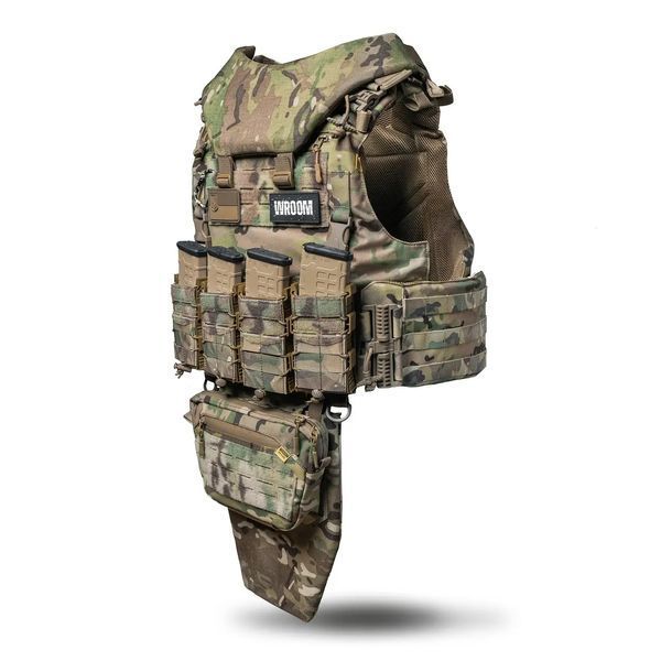Бронежилет 6 класса OTAMAN GEN4 V4 с увеличенной площадью защиты, цвет мультикам. 9069 фото