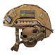 Шолом тактичний Fast Helmet NIJ IIIA + Навушники Walkers Razor Slim з чебурашкою +&nbsp;кавер мультикам 004S1 фото 2