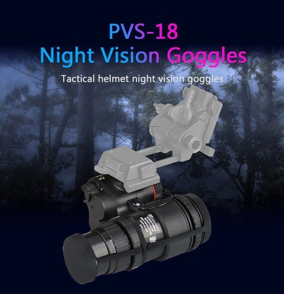 Прибор ночного видения Монокуляр PVS-18 с креплением Wilcox L4G24 на шлем 2085347745 фото