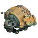 Шолом тактичний Fast Helmet NIJ IIIA + Навушники Walkers Razor Slim з чебурашкою +&nbsp;ліхтарик + кавер 006S1 фото 6