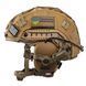Шолом тактичний Fast TEAM WENDY Helmet NIJ IIIA + Навушники Walkers Razor Slim з чебурашкою +&nbsp;кавер мультикам 008S1 фото 2