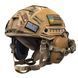 Шолом тактичний Fast TEAM WENDY Helmet NIJ IIIA + Навушники Walkers Razor Slim з чебурашкою +&nbsp;кавер мультикам 008S1 фото 1