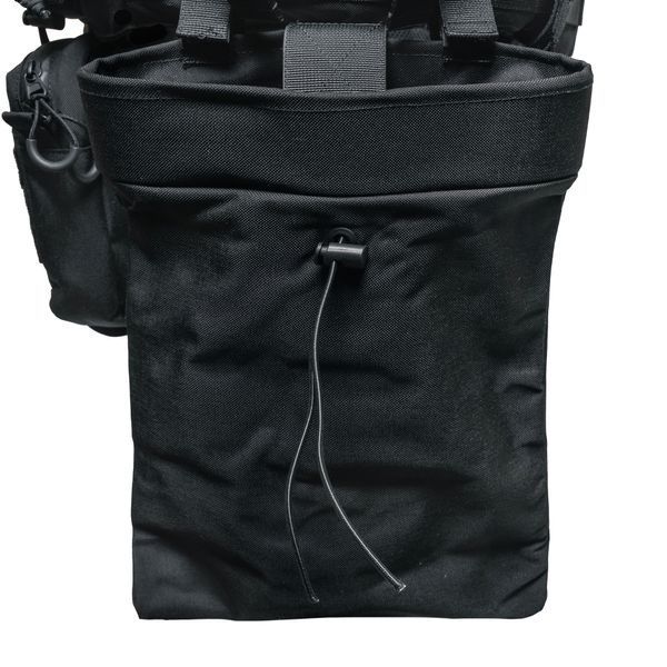 Плитоноска RAPTOR VORTEX Чёрный с быстрым сбросом. MOLLE 9 подсумков 101-5 фото