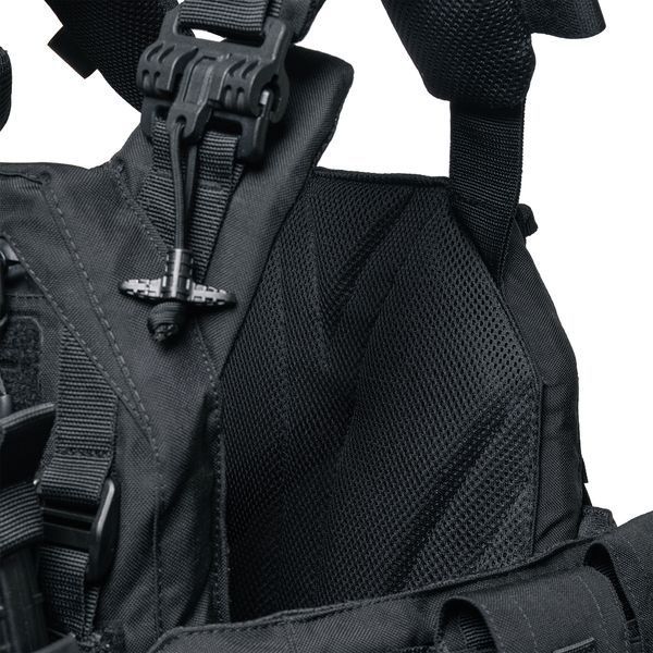 Плитоноска RAPTOR VORTEX Чёрный с быстрым сбросом. MOLLE 9 подсумков 101-5 фото