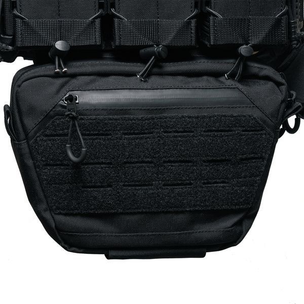 Плитоноска RAPTOR VORTEX Чёрный с быстрым сбросом. MOLLE 9 подсумков 101-5 фото