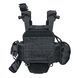 Плитоноска RAPTOR VORTEX Чёрный с быстрым сбросом. MOLLE 9 подсумков 101-5 фото 4